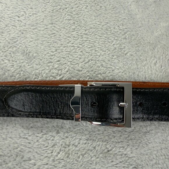 Patrick Gibbons Genuine Italian Carlfskin Leather Belt Men’s Size 40 - Picture 1 of 13
